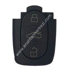 Audi 3 Butonlu Kumanda Kabı( Büyük Pilli/Eski Tip)