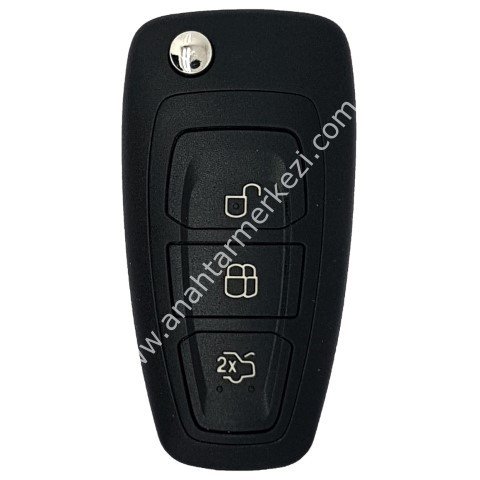 Ford Focus3 3 Buton Sustalı Kumanda Kabı(Yeni Nesil)
