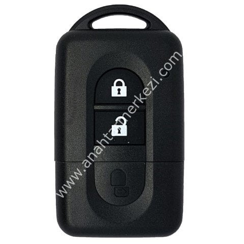 Nissan Eski Tip Smart Kumanda Kabı(Anahtar+Kapak Komple)LOGOLU