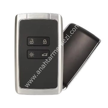 Megane4 Smart Kumanda Kabı-Metalik