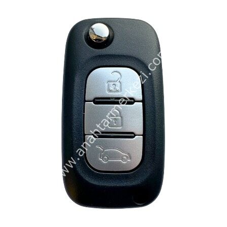 Renault Megane3/Fluence Sustalı Kumanda Kabı