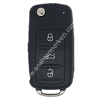 VAG UDS 3 Buton Sustalı Kumanda Kabı