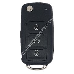 VAG UDS 3 Buton Sustalı Kumanda Kabı