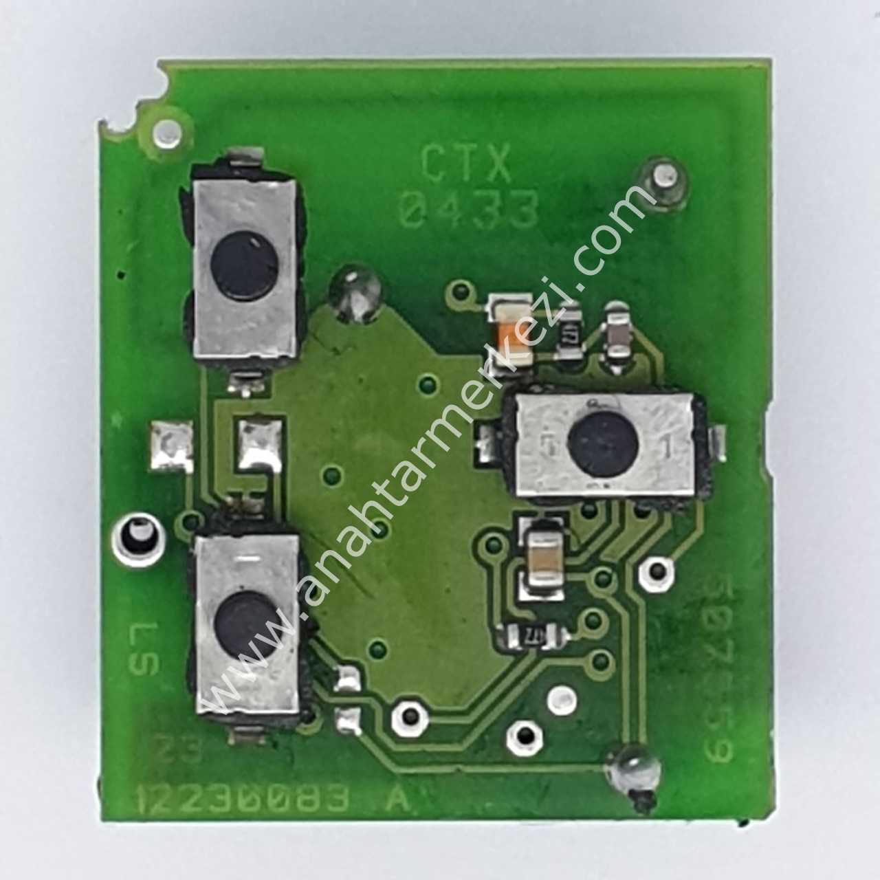 Vectra C Eski Tip Orjinal İç Kart 433Mhz