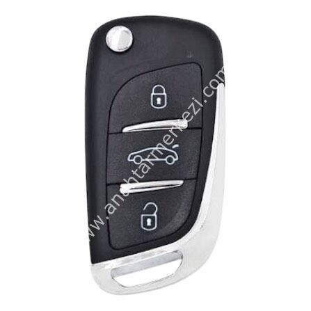 B11-3 - Citroen Tipi 3 Buton Sustalı Kumanda