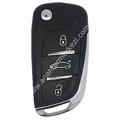 B11-3 - Citroen Tipi 3 Buton Sustalı Kumanda