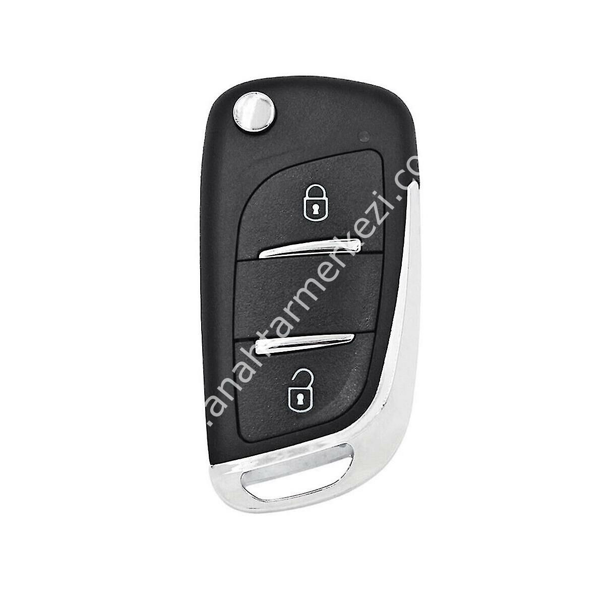 NB11-2 Multifonksiyon Citroen Tipi 2 Buton Sustalı Kumanda