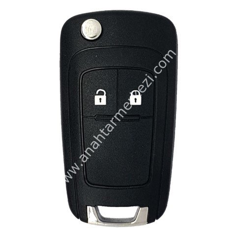 Chevrolet Aveo 2 Buton Kumanda Orjinal Logolu 433Mhz