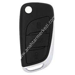 Citroen C4 3B Sustalı Kumanda Orjinal İç Kart 433Mhz(2007-2008)