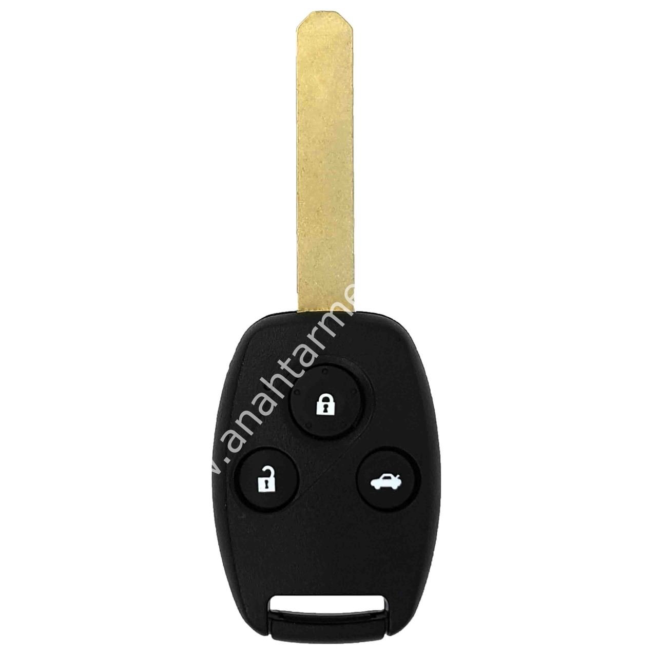Honda CRV 3 Buton Kumanda Yan Sanayi ID46 433Mhz