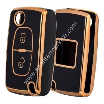 2B Sustalı Nano Kap Siyah-Gold