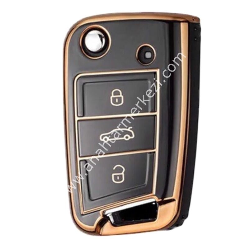 Golf 7 3B Sustalı Nano Kap Siyah-Gold