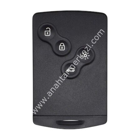 Renault Clio IV Hitag AES İç Kart Orjinal 433Mhz Keyless Go Yok