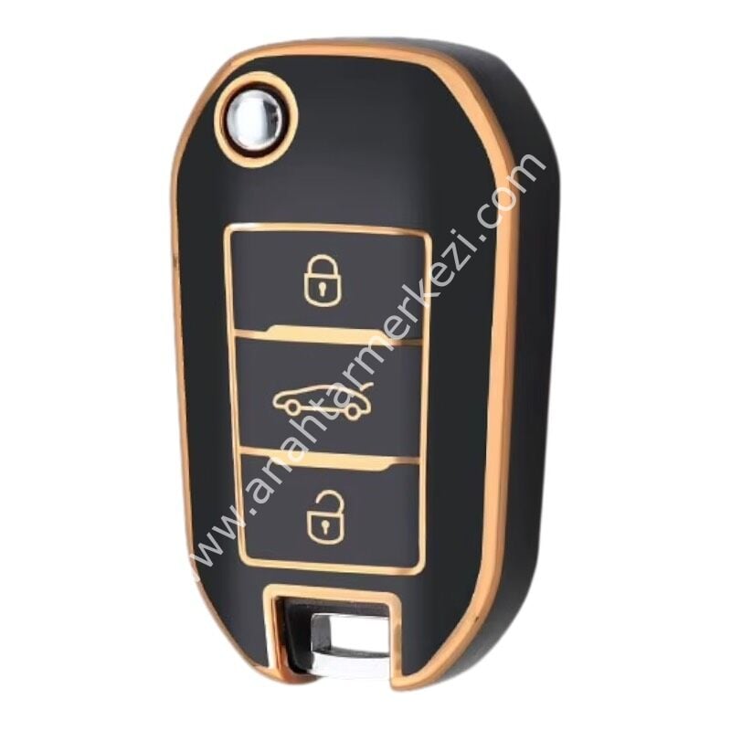 Peugeot 301-508 3B Sustalı Nano Kap Siyah-Gold