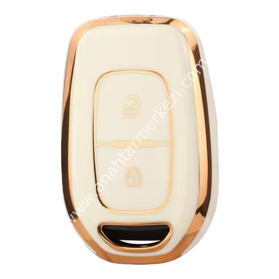 Renault-Dacia Hitag Aes 2B Nano Kap Beyaz-Gold