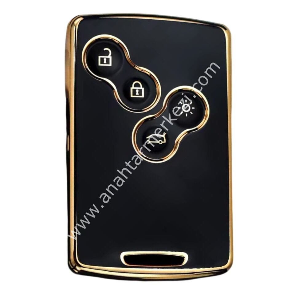 Renault Clio IV-Megane 3 4B Smart Nano Kap Siyah-Gold