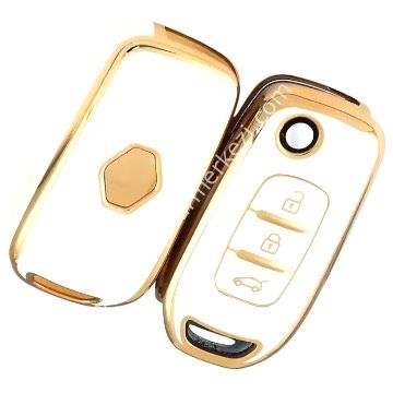 Renault Megane IV 3B Sustalı Nano Kap Beyaz-Gold