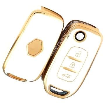 Renault Megane IV 3B Sustalı Nano Kap Beyaz-Gold