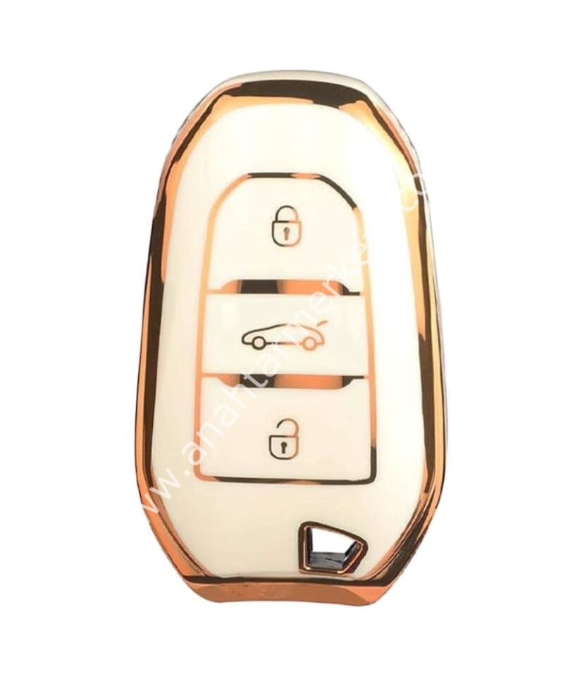 3008-5008 3B Smart Nano Kap Beyaz-Gold