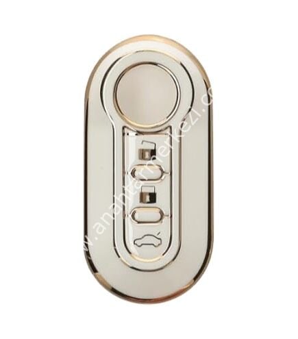 Doblo Sustalı Nano Kap Beyaz-Gold