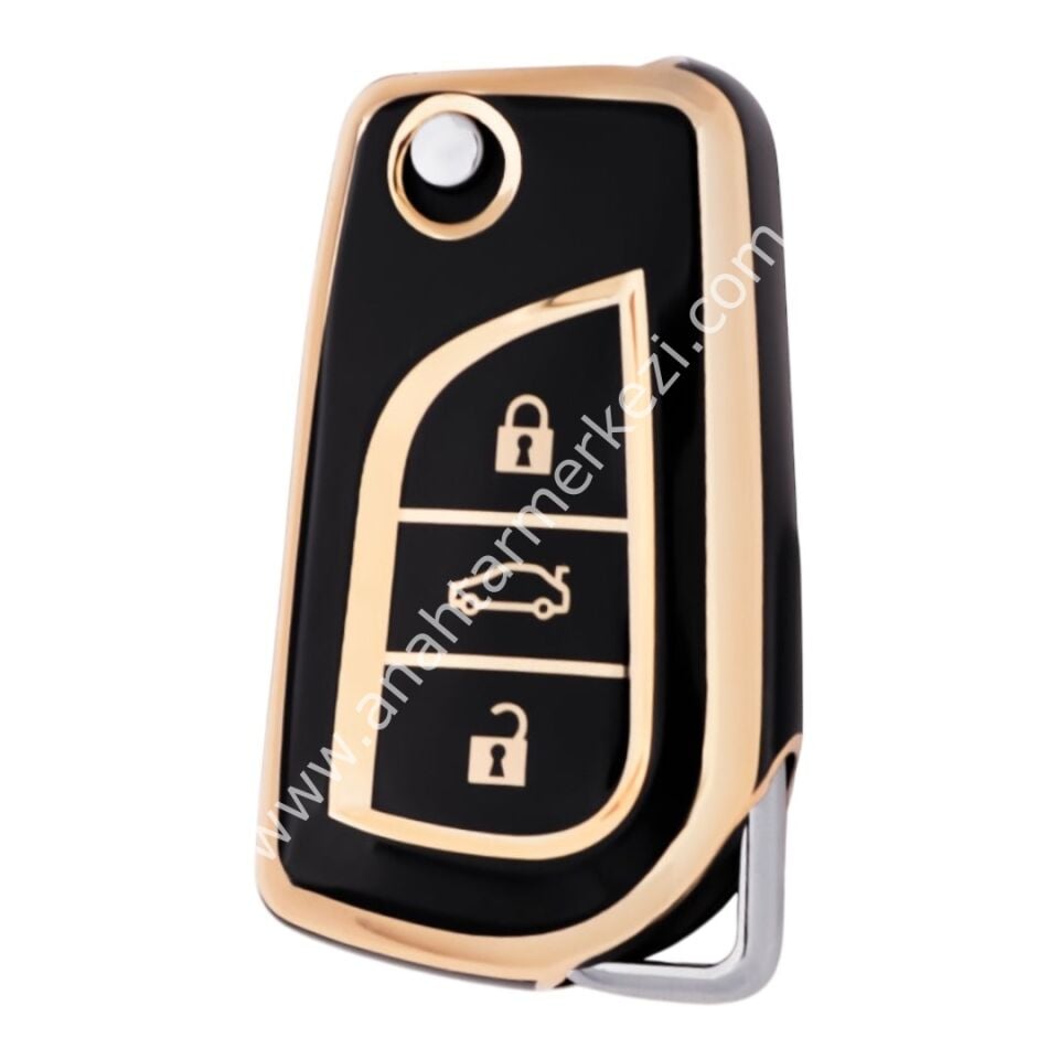 3B sustalı Nano Kap Siyah-Gold