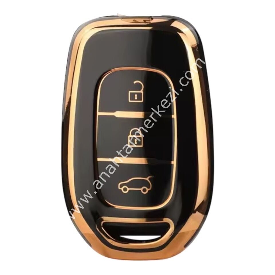 Renault-Dacia Hitag Aes 3B Nano Kap Siyah-Gold