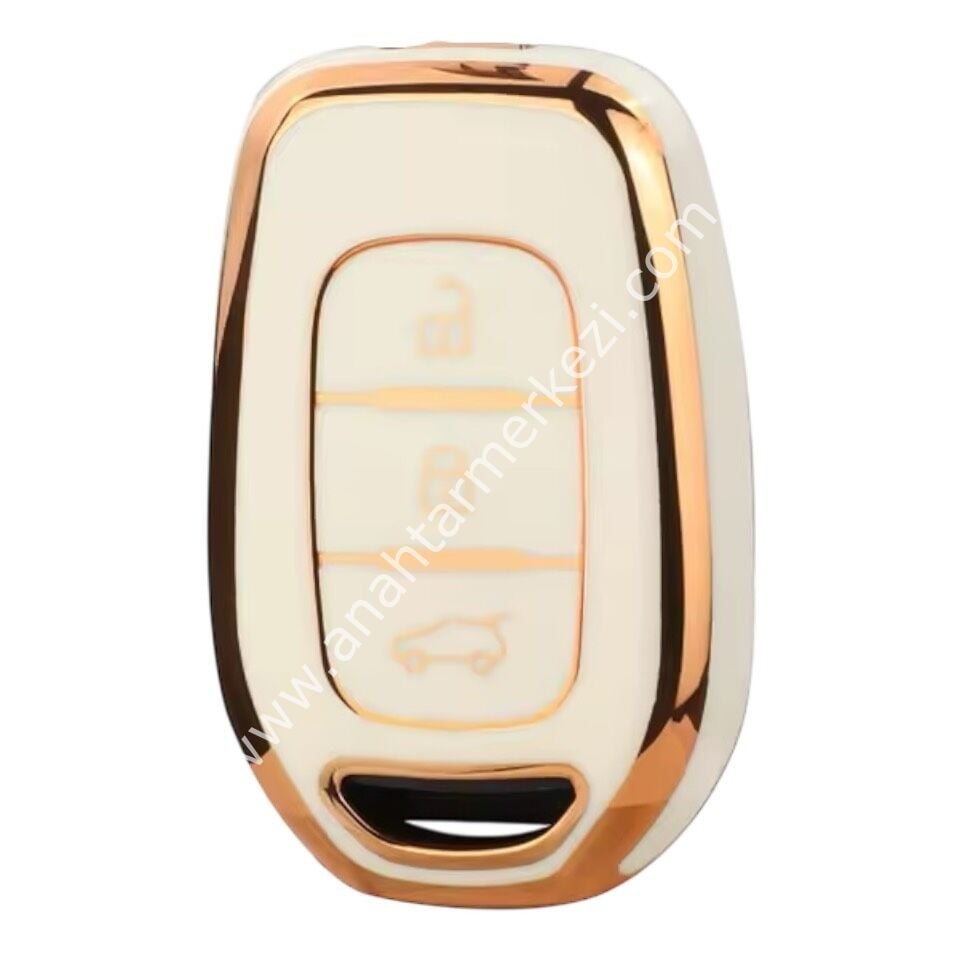 Renault-Dacia Hitag Aes 3B Nano Kap Beyaz-Gold