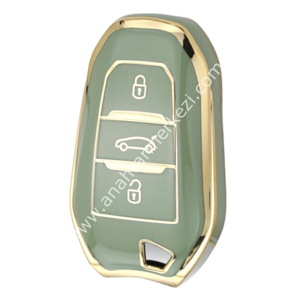 3008-5008 3B Smart Nano Kap Yeşil-Gold