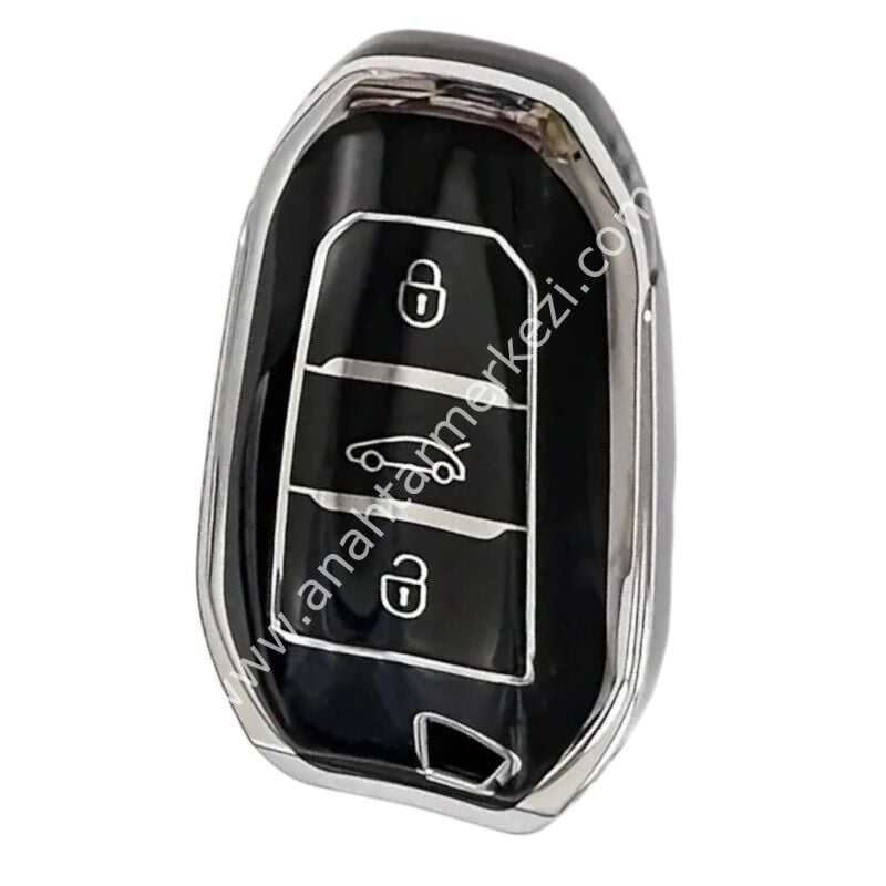 3008-5008 3B Smart Nano Kap Siyah-Silver