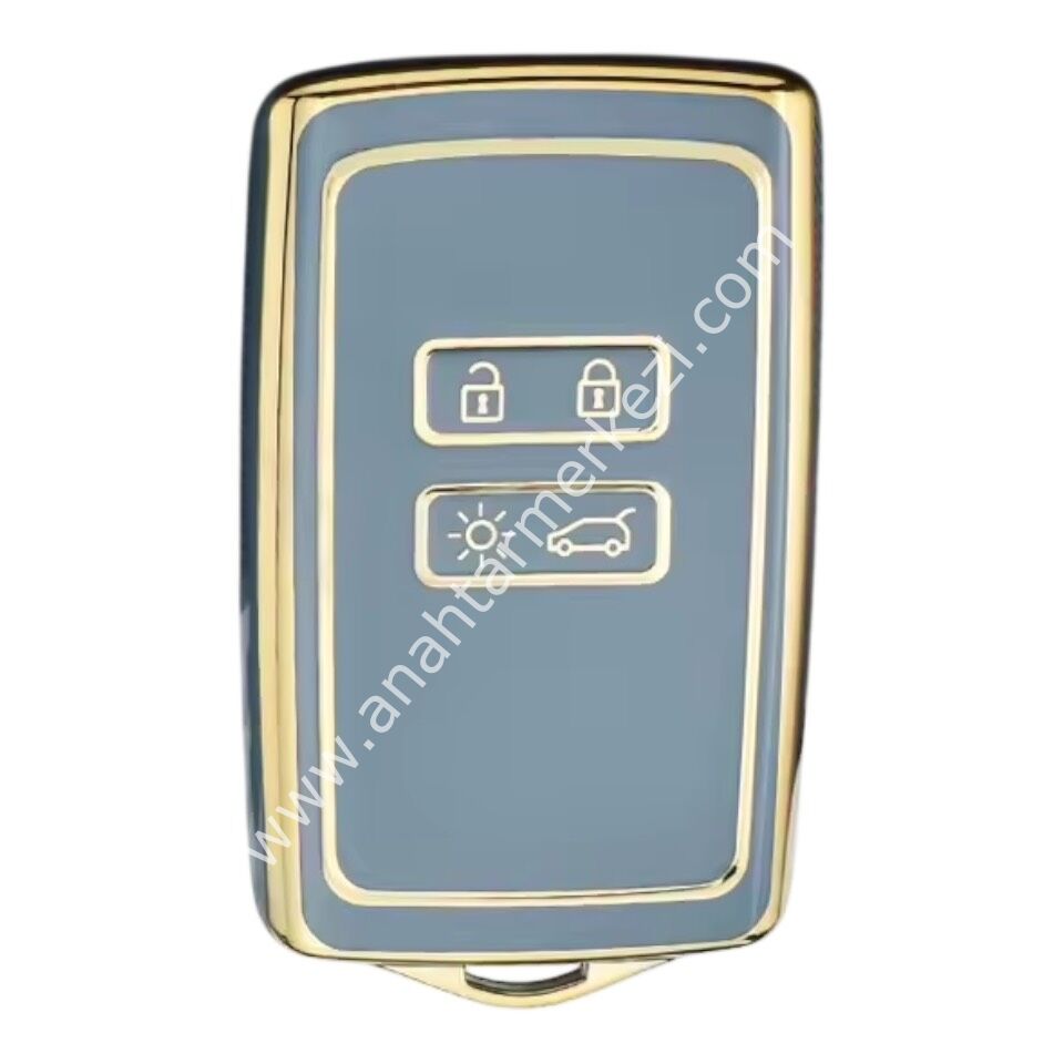 Renault Megane 4 Smart Nano Kap Gri-Gold