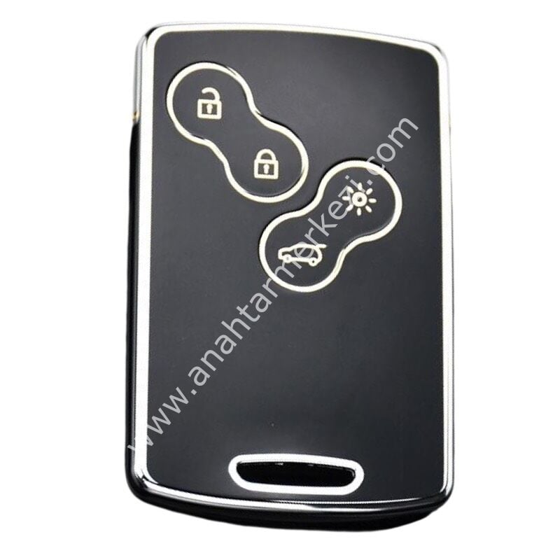 Renault Clio IV-Megane 3 4B Smart Nano Kap Siyah-Silver