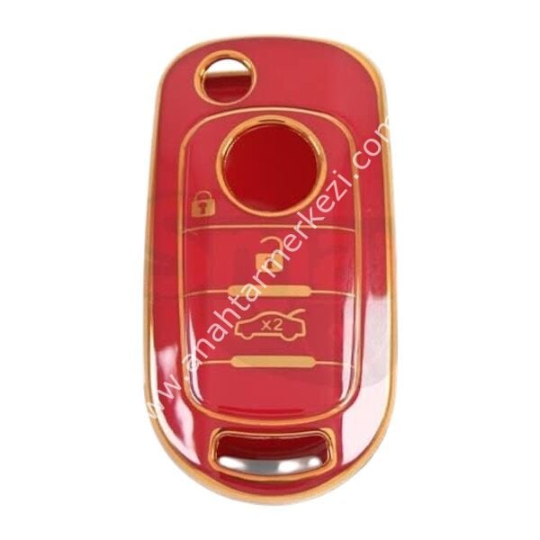 Egea Sustalı Nano Kap Kırmızı-Gold