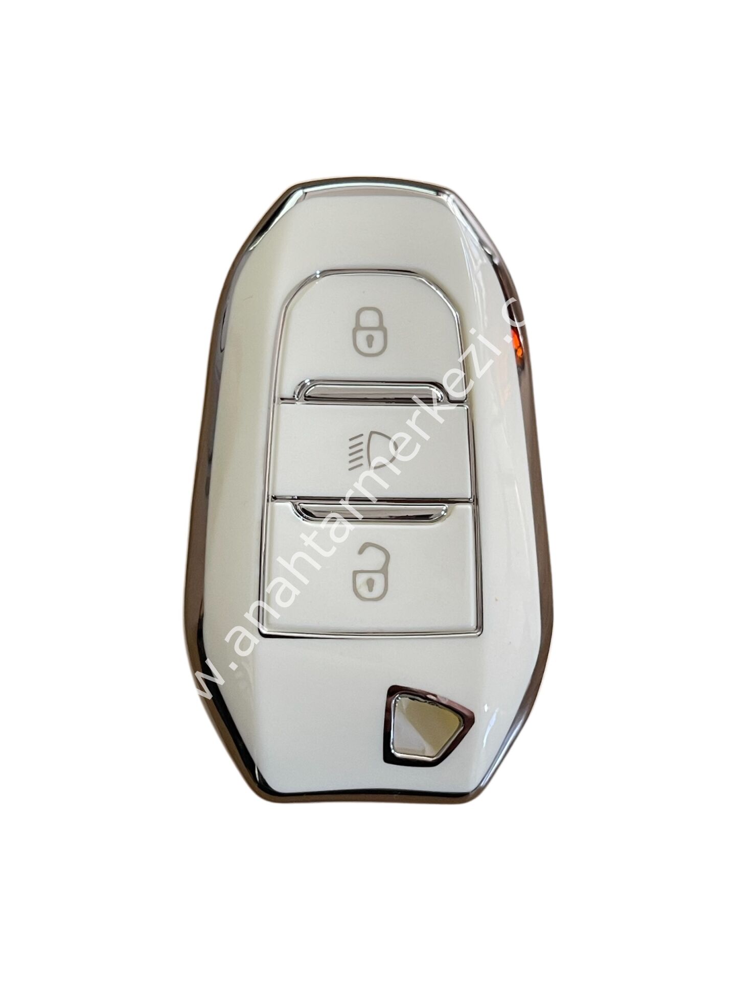 3008-5008 3B  Nano Kap Far Açma Beyaz-Silver