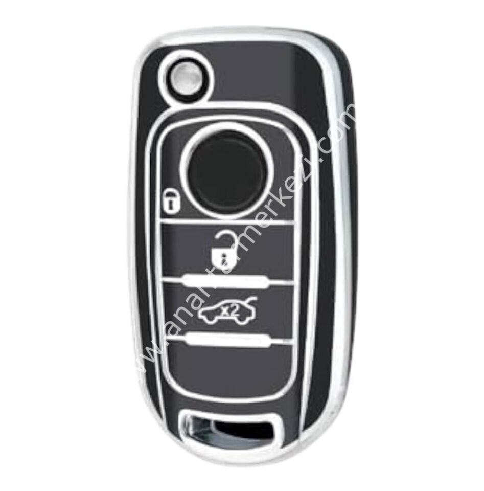 Egea Sustalı Nano Kap Siyah-Silver