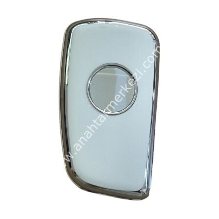 Juke 2B Sustalı Nano Kap Beyaz-Gümüş