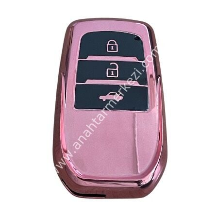 Yeni 3B Smart Nano Kap Fosforlu Pembe-Siyah