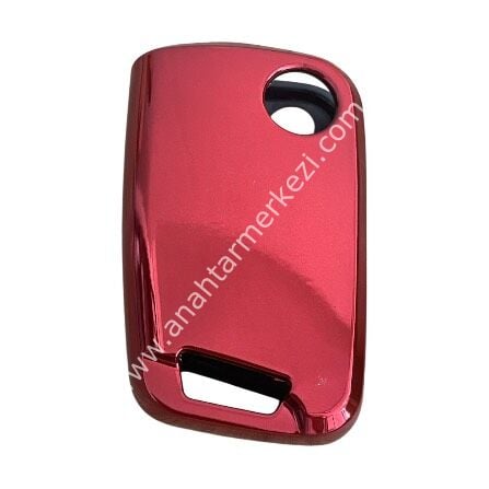 Golf 7 3B Sustalı Nano Kap Fosforlu Kırmızı-Siyah