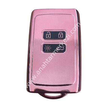 Renault Megane 4 Smart Nano Kap Fosforlu Pembe-Siyah