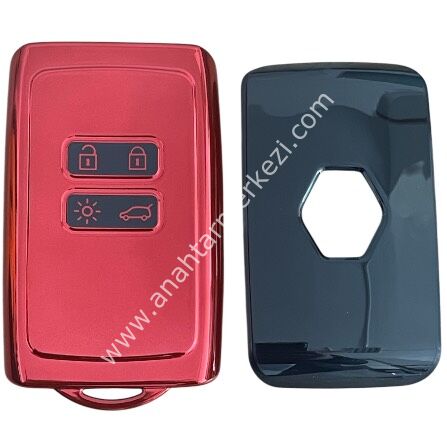 Renault Megane 4 Smart Nano Kap Fosforlu Kırmızı-Siyah