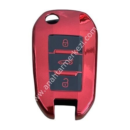 301-508 3B Sustalı Nano Kap Fosforlu Kırmızı-Siyah