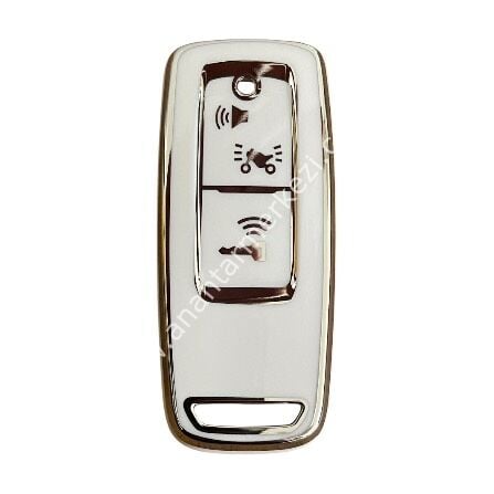 PCX Motor 2B Nano Kap Beyaz-Gümüş