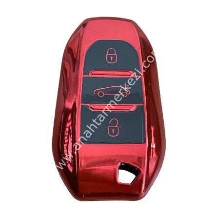 3008-5008 3B Smart Nano Kap Fosforlu Kırmızı-Siyah