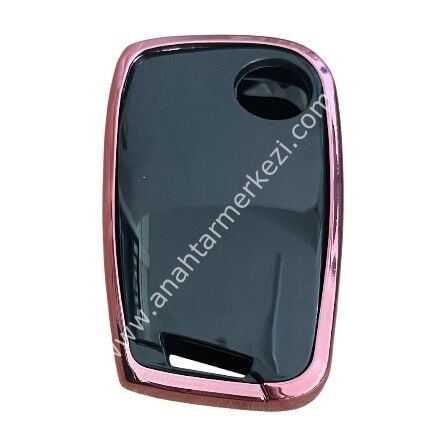 Passat B8 Smart Nano Kap Fosforlu Pembe-Siyah