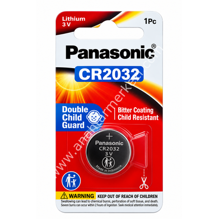 Panasonic Orjinal CR2032 Pil(1 Adet)