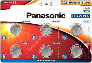 Panasonic CR2025 (6 adet)