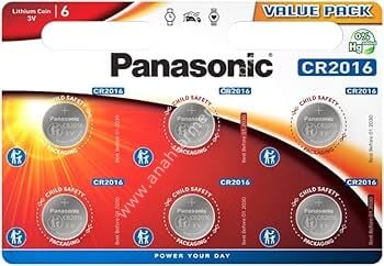 Panasonic CR2025 (6 adet)