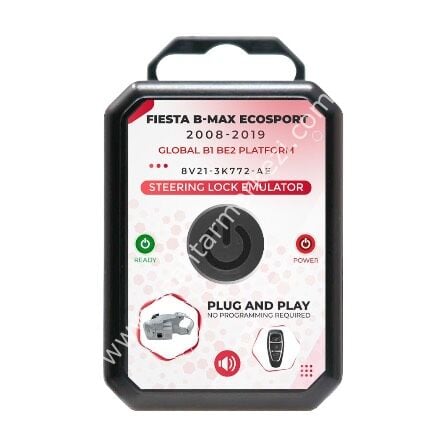 Ford Fiesta B-MAX EcoSport 2008-2019 Global B1/BE2 Platform Sesli Direksiyon Kilidi Emulatörü Tak Kullan