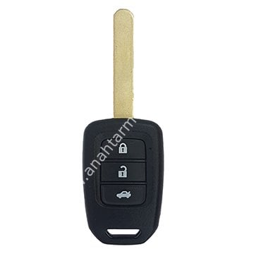 Honda Yeni 3 Buton Sustasız Kumanda Kabı