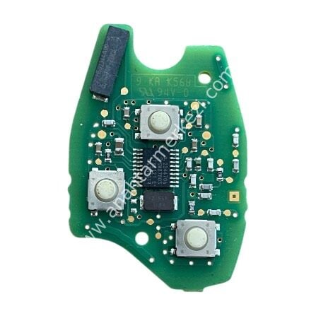 Dacia/Renault Logan-Symbol Orjinal PCB(2012+) 433Mhz(Kodlanabilir)