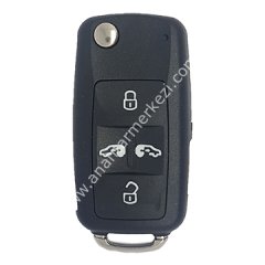 VW 4+1 Butonlu Sürgü Kapı Açmalı Sustalı Kumanda Kabı